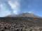 Climbing Mount Etna, an active volcano on Sicily Italy. 