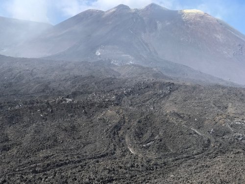 The summit of Mount Etna