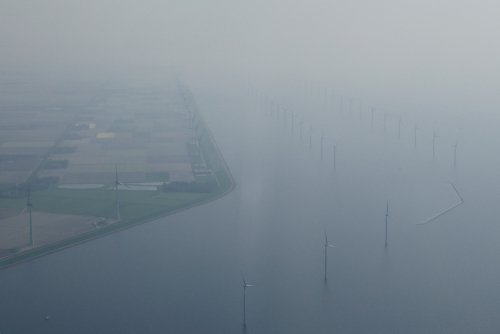 Windpark Noordoostpolder, near Lemmer 