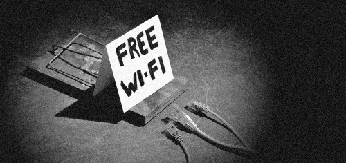 Do you trust the free wifi you're using? (Image via buffered.com)