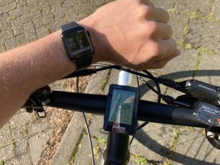 Collect advanced bike ride data using your smartphone connected to external Bluetooth sensors and a steer mounted display.