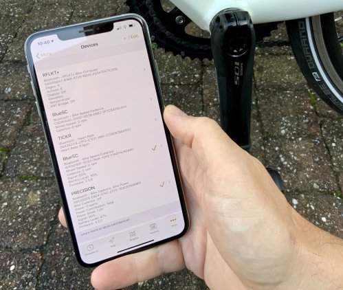 Connecting the 4iiii Precision Powermeter to the Cyclemeter app