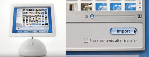 Introducing iLife in 2002 - shown on an iMac G4 - designed to be fun, easy and powerful