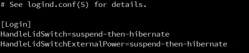 Configure the LidSwitch (in systemd’s login.conf) to automatically suspend and resume when you close the Surface type cover, I have configured it to suspend-then-hibernate using a timeout