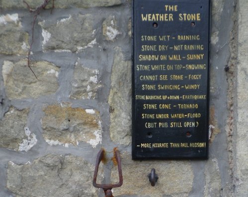Weather Stone - more accurate than your favourite app (image credit Wikipedia)