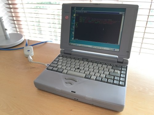 The 486-development machine! 