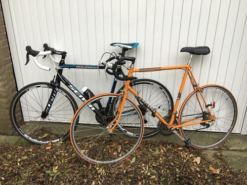 old racing bicycle