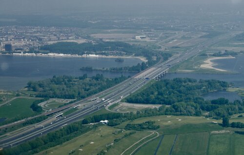 The Hollandse Brug (A6 near Almere)