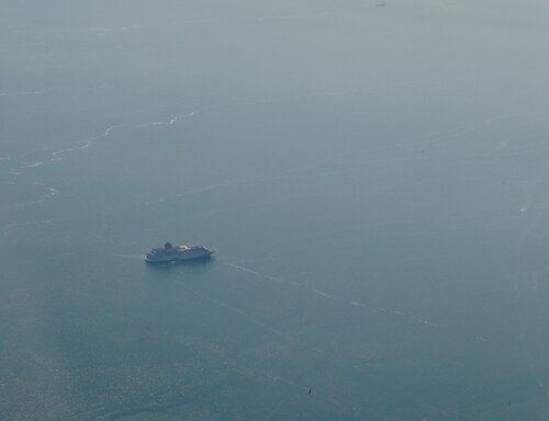 Passengership in de Waddenzee (near Texel)