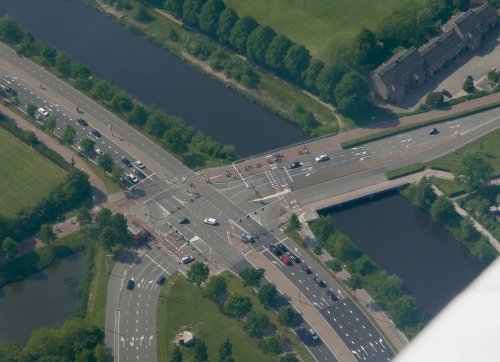 Bridge over Valleikanaal, near junction Holkerweg / Ringweg Koppel in Amertsfoort