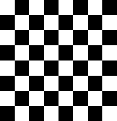 Bitmap images are like chessboards, where the pixels are squares