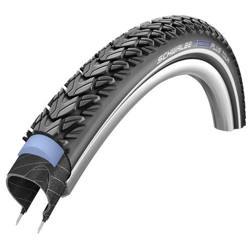 Schwalbe Marathon Plus Tour - designed to be unplattable (so far, its holding up!)