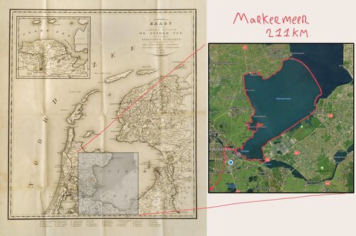 Around the Markermeer, through the former Dutch 