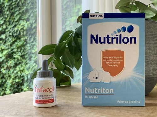 Fighting cramps with Infacol and reflux with Nutriton 