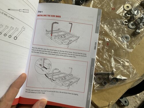 Step by step instructions