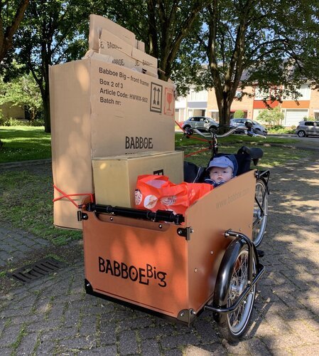 babboe big cargo bike