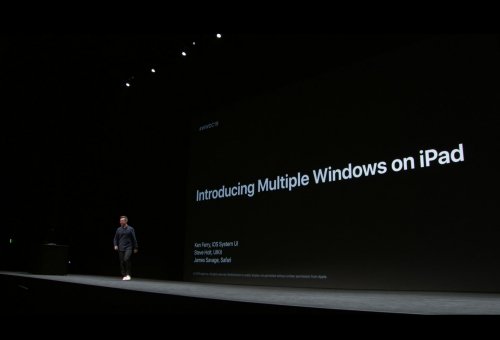 Ken Ferry explaining the design of multiple window support for iOS during WWDC 2019
