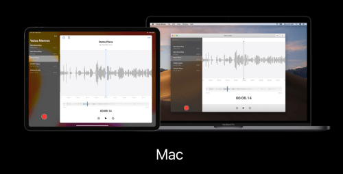 The same app on iOS/iPadOS and macOS