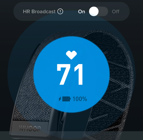 whoop hr monitor