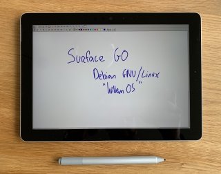 I wondered if I could escape Windows by installing Debian GNU/Linux on a Surface Go, read along to find out how to do this!