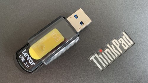 You can use another computer to create a bootable USB stick, I used my ThinkPad X1