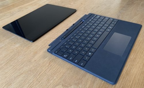 Surface Pro X Signature Keyboard with the Slim Pen