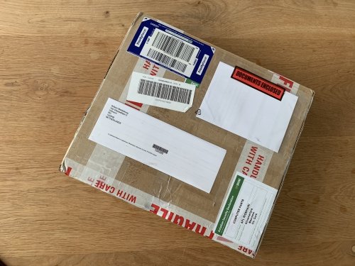 Another box with parts - this time from Ireland