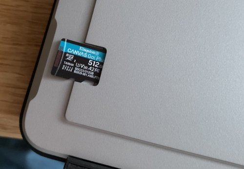My entire photo library on a single SD card - unbelievable!