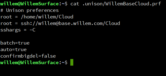unison synchronize unison synchronize