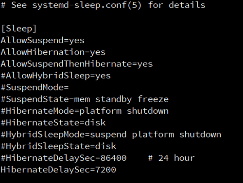 The systemd setting “AllowSuspendThenHibernate” in sleep.conf enables you to define a timeout between suspending to RAM and suspending to disk (hibernation)