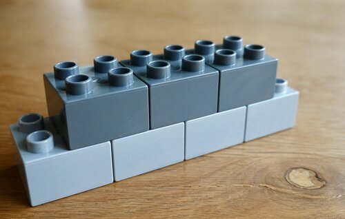 Duplo brick design is brilliant