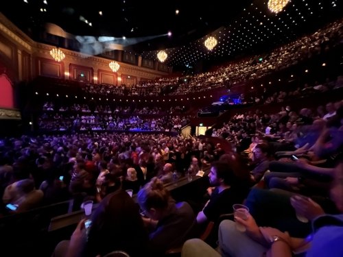 Full house: the theatre has a capacity of just a few thousand