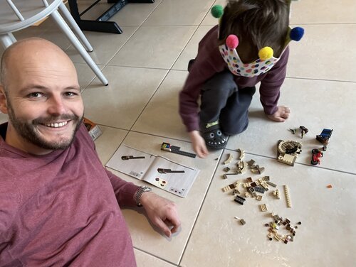 Constructing LEGO on a rock-hard surface? Fear not, this watch won't go to pieces!