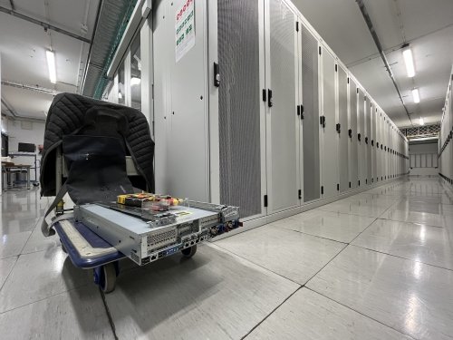 Extracting hardware from the data centre - the epitome of energy-saving wizardry!