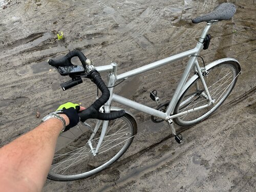 City dwellers are spoilt with their fancy bike lanes—out in the wild, you're in for a muddy ride!