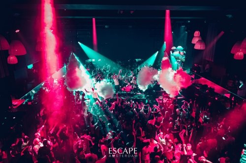 Escape Club Amsterdam, one of the city's oldest and best-known venues