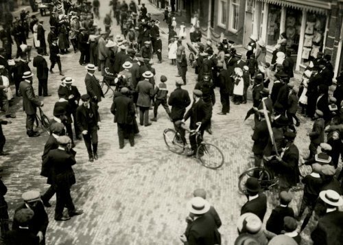 Sneek, 1912 - die erste Fietselfstedentocht