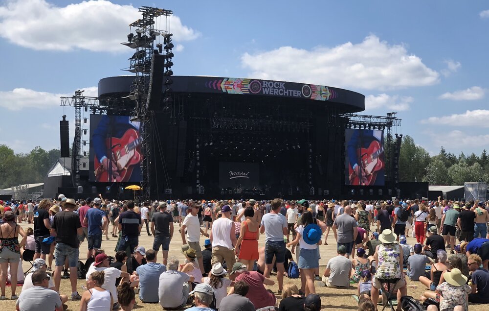 Rock Werchter, Hauptbühne