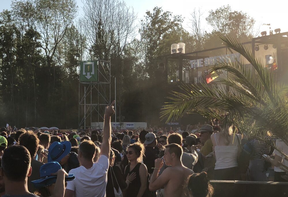 Die Brauerei auf Rock Werchter, Heimat von Jupiler 0.0%