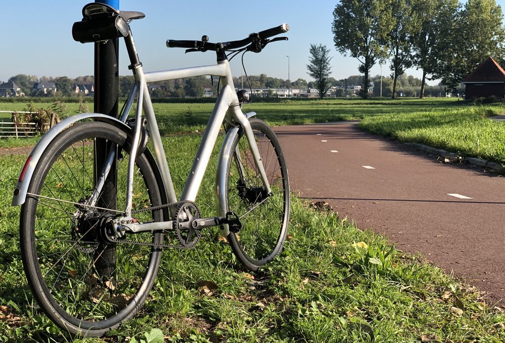Mein Fahrrad im Sommer