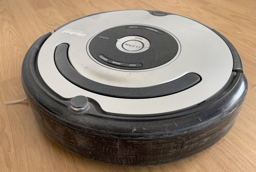 Mein iRobot Roomba 555 benötigt Wartung
