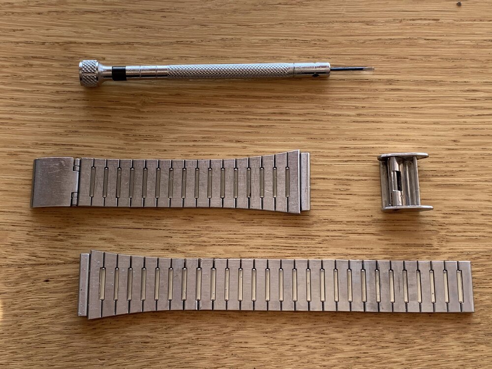 Das gereinigte Armband