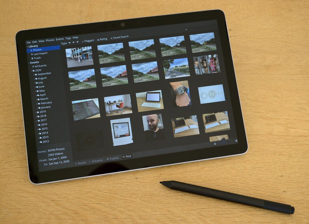 Ahhh, der süße Geschmack der Freiheit: Meine Fotos mit Shotwell auf meinem Tablet verwalten