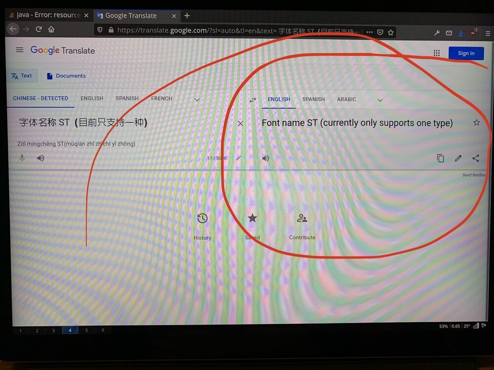 Google Translate zur Rettung!