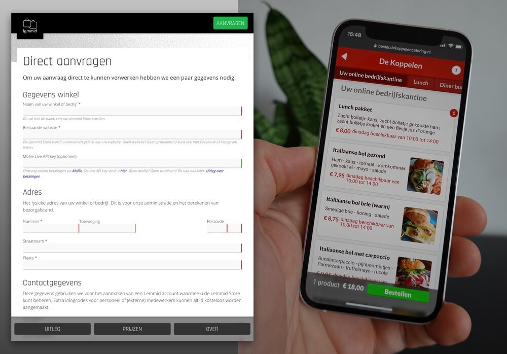 Von der Anmeldung bis zum Produkt: Das automatisierte Onboarding des Lemmid Stores wird durch die Nutzung der Fähigkeiten der Lemmid-Plattform ermöglicht
