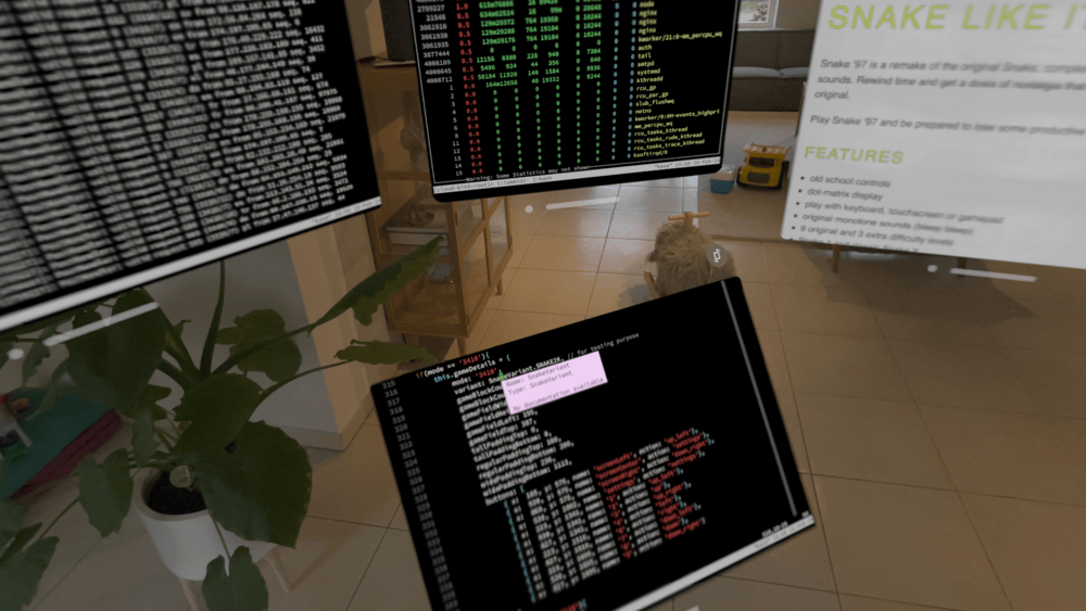 Auch hier ist es sehr schwer, dies in einem 2D-Foto festzuhalten, aber die Möglichkeit, sich in Ihrem digitalen Kontext zu bewegen, ist einfach unglaublich!