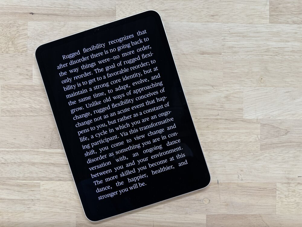 Das Konzept „Rugged Flexibility“ sticht als zentrales Thema im Buch Master of Change hervor.