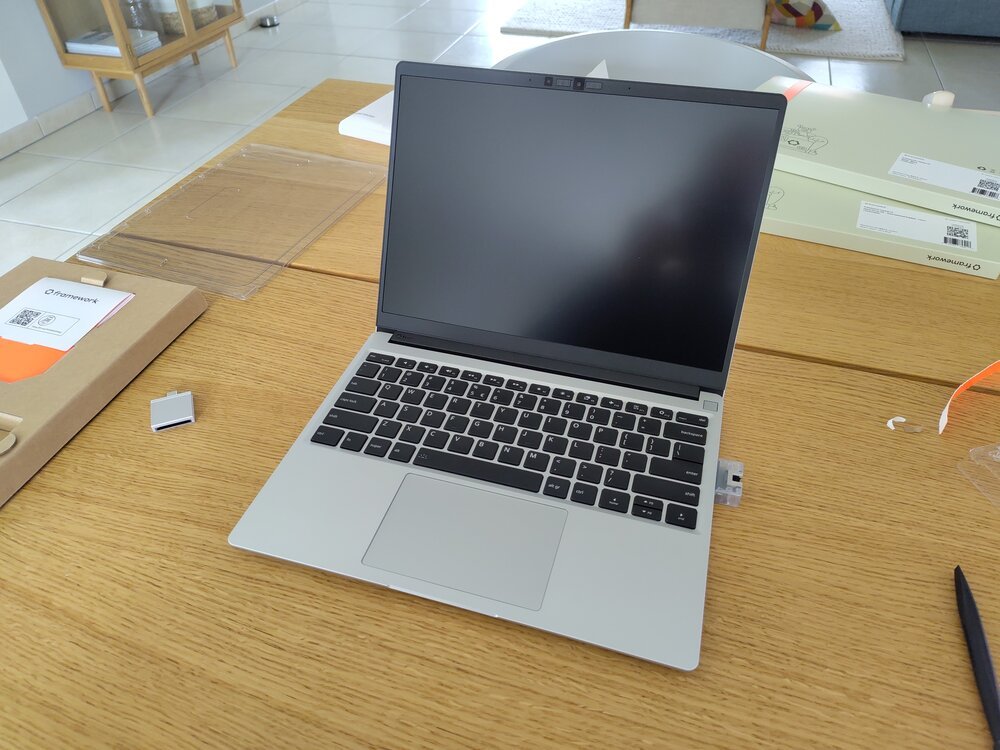 Frisch zusammengebaut, sieht gut aus.