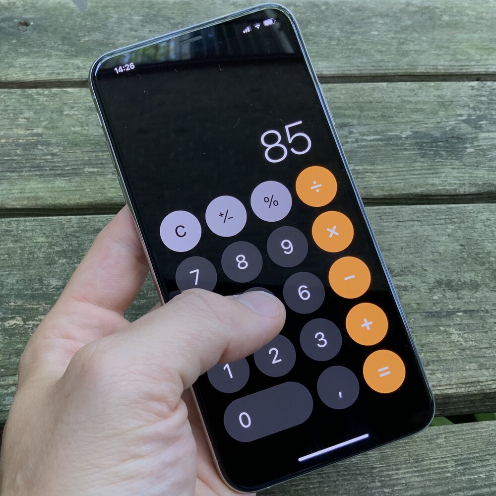 Touchscreen-Interface-Design mit fingerfreundlichen Zielen