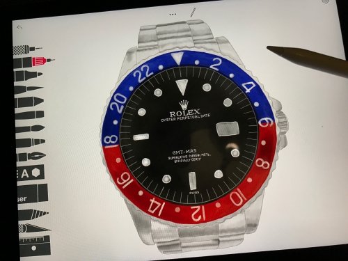 It starts to look like a watch - really was surprised by the realistic look of the bracelet